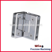 customized die casting glass shelf clamp and panel hinge